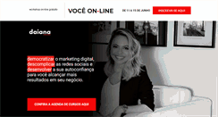 Desktop Screenshot of daianagrummt.com.br