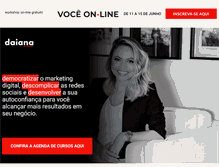 Tablet Screenshot of daianagrummt.com.br